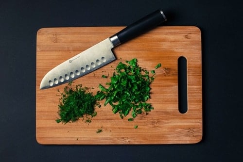 Knife & Chopping Board