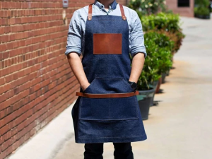 hipster bartending apron
